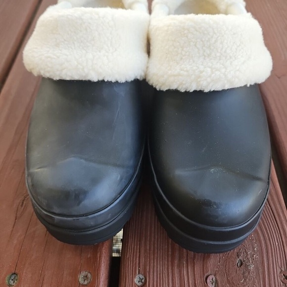 NWOB Hunter Play Sherpa Insulated Clog Wmns 9 M - Picture 7 of 7